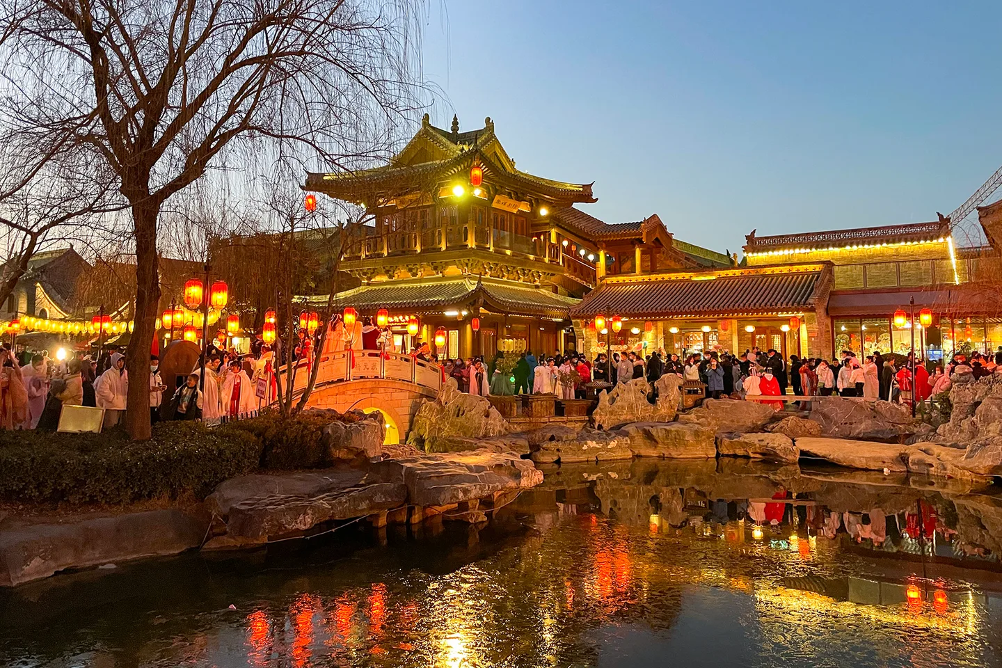 洛阳洛邑古城街区